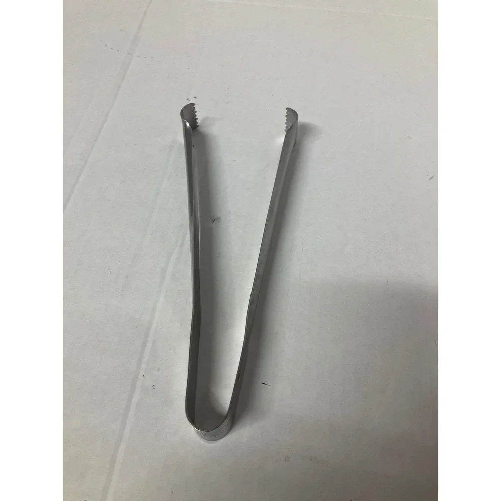 Stainless Steel Kitchen Tongs Serving‎ Utensil Barbecue Grill Salad Sugar Ice